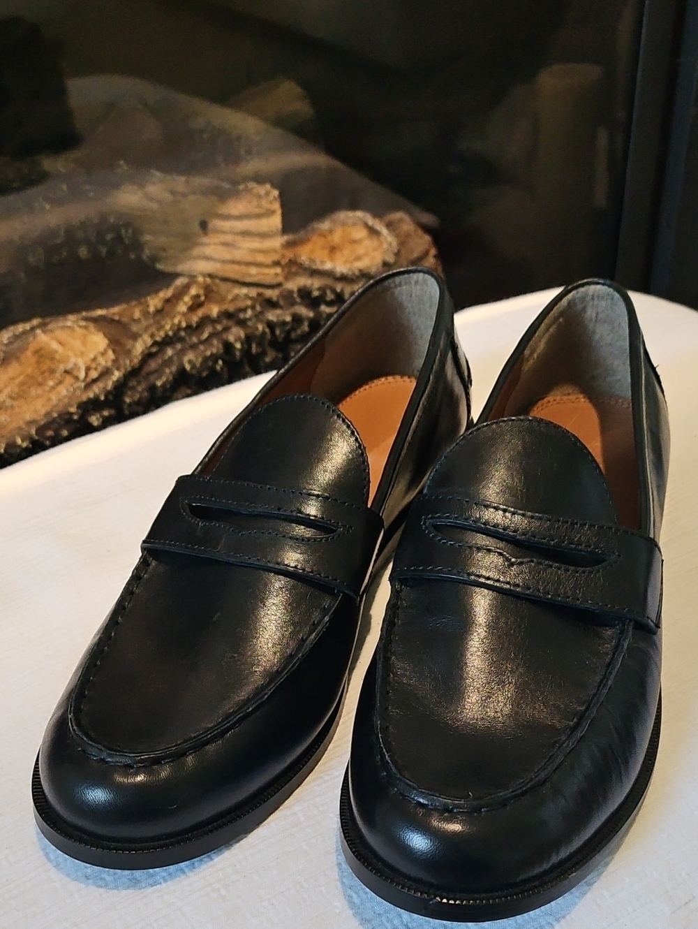 ASOS Black Penny Loafers Women's Size 9